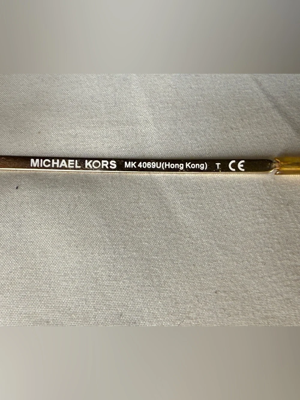 Michael Kors MK 4069U 3050 Eyeglasses Clear Gold Frames 52-17-140